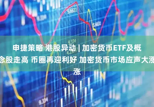 申捷策略 港股异动 | 加密货币ETF及概念股走高 币圈再迎利好 加密货币市场应声大涨