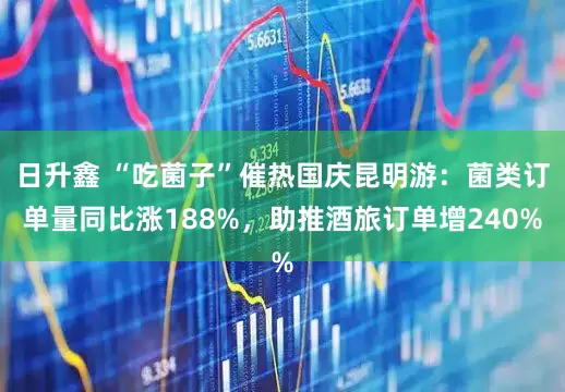 日升鑫 “吃菌子”催热国庆昆明游：菌类订单量同比涨188%，助推酒旅订单增240%