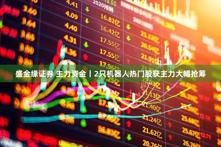 盛金缘证券 主力资金丨2只机器人热门股获主力大幅抢筹