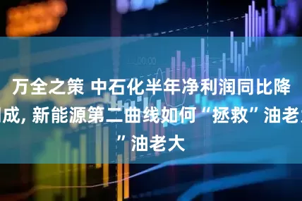 万全之策 中石化半年净利润同比降四成, 新能源第二曲线如何“拯救”油老大